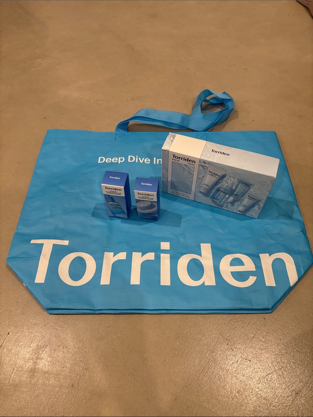Sale! NIB Sealed Korean Beauty Brand Torriden Kit, HA Serum, Cream & Toe